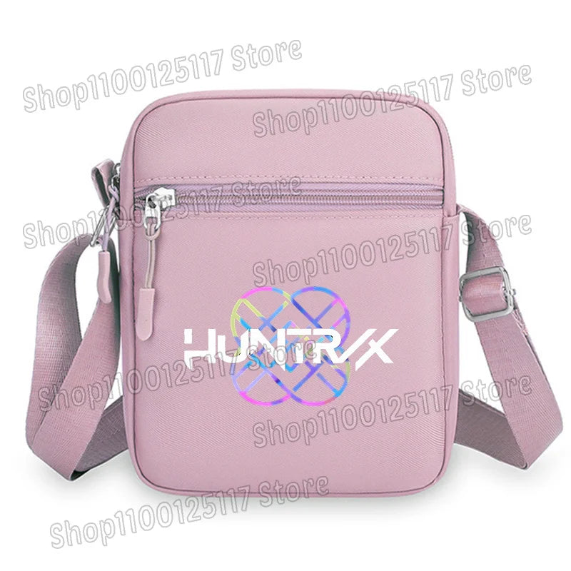 Demon Hunters Kpop Crossbody Bag Women Shoulder Bags Girls Square Bag Mobile Phone Storage Bags Outdoor Anime Printed Handbag
