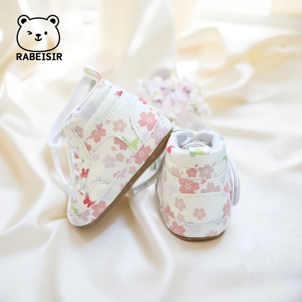 "CHAUSSURE" Baskets pour bébé fille, chaussures montantes, respirantes, antidérapantes