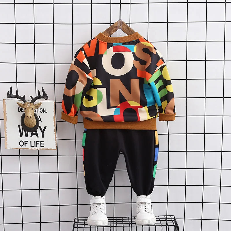 "VETEMENTS" Nouveaux vêtements pour filles et garçons : ensembles décontractés 2 pièces pour enfants