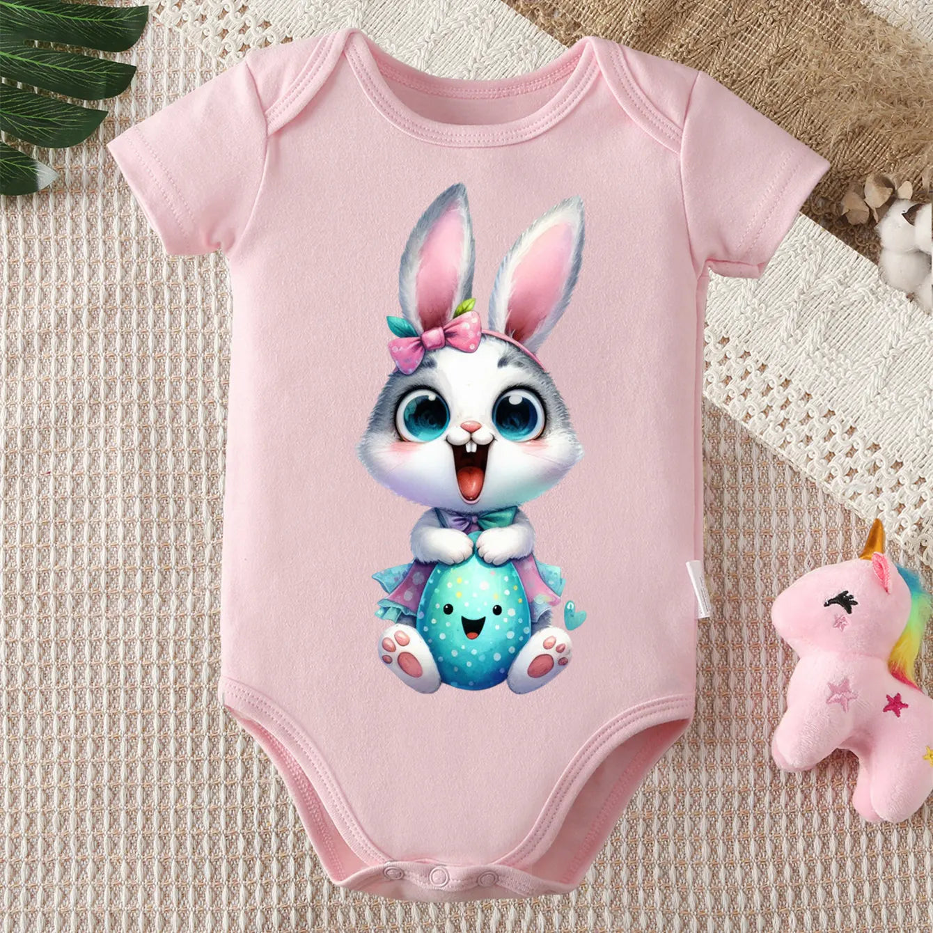 "COMBINAISON" Body 100% coton, imprimé, vêtements confortables pour bébé de 0 à 12 mois