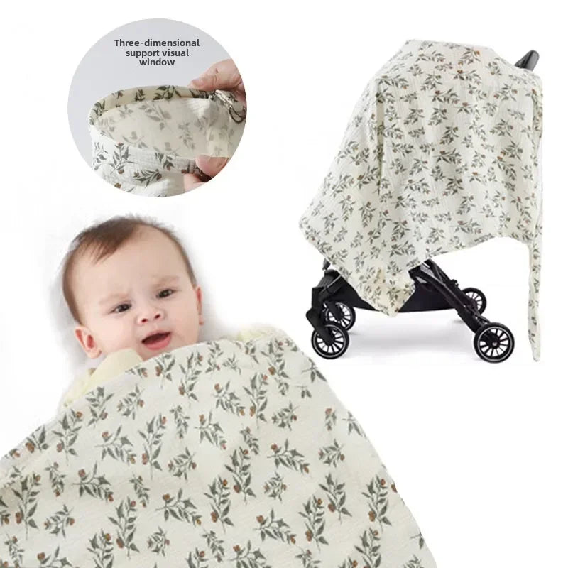 "ACCESSOIRE" Couverture d'allaitement en coton pour maman, couverture bébé, confidentialité réglable