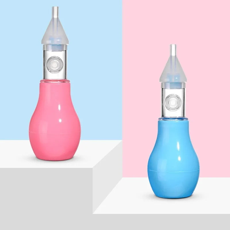 "ACCESSOIRE" Aspirateur Nasal en Silicone pour bébé, pompe d'aspiration, nettoyeur de nez pour enfants, dispositif de nettoyage du nez apaisant, outils de nettoyage Nasal
