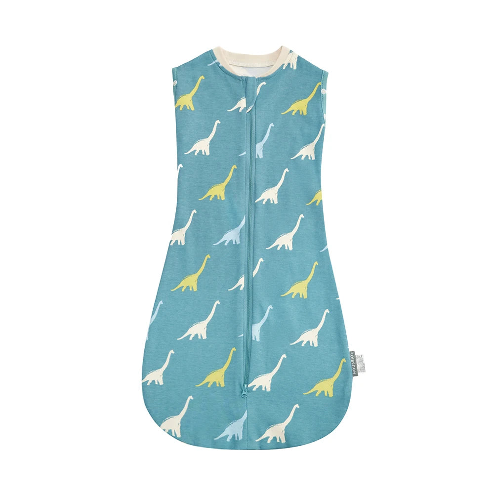 "ACCESSOIRE" Sac de couchage pour bébé, nouveau-né, sans manches, été, fin, 100% coton, doux, 2 voies, fermeture éclair, sac à langer