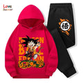 "VETEMENTS" Sweat à capuche pantalon 2pcs 3-14 ans enfants, survêtement DragonBall garçons filles