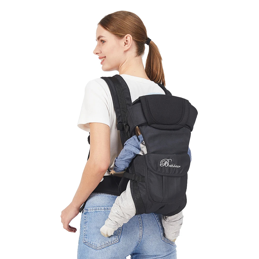 "ACCESSOIRE" Porte-bébé, porte-sac à dos ergonomique 4 en 1, porte-bébé facilement réglable pour nouveau-né et tout-petit