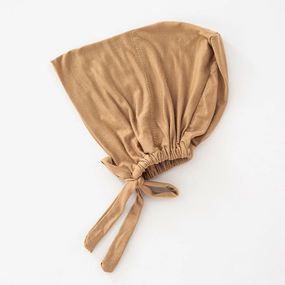 "SPECIAL RAMADAN" 82 couleurs sous-embouts mode femmes intérieur Hijab casquette musulmane Bonnet plaine islamique coton Spandex Jersey DEW sous-écharpe