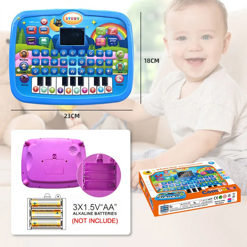 "JOUET" Tablette éducative pour enfants (dès 3 ans) : apprentissage de la lecture, des mathématiques et de la musique