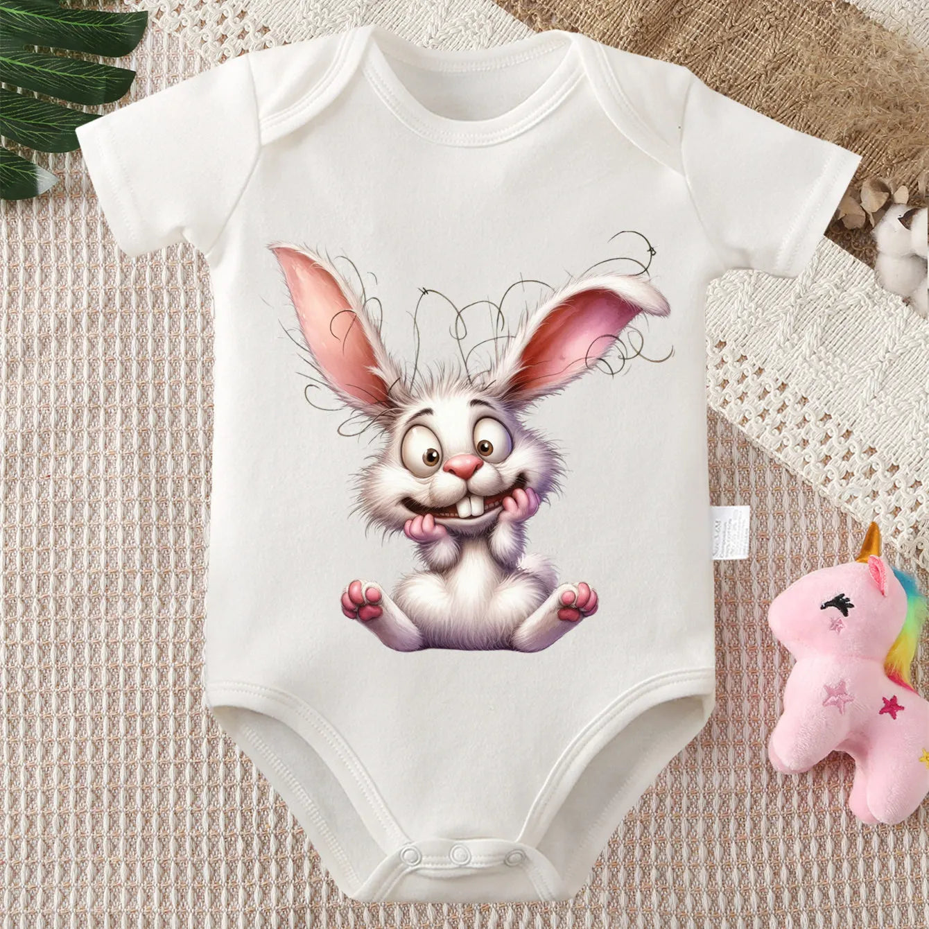 "COMBINAISON" Body 100% coton, imprimé, vêtements confortables pour bébé de 0 à 12 mois