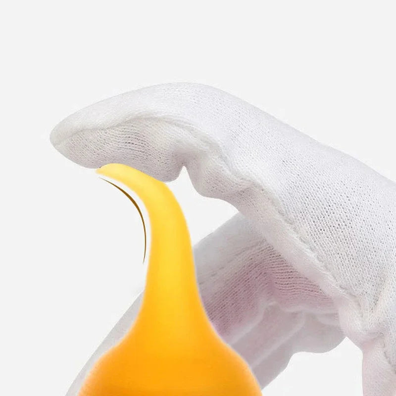 Baby Nasal Aspirator Nose Aspirator Vacuum Suction Kit Nose Cleaner with Soft Silicone Nozzle Hand Squeeze Snot Remover