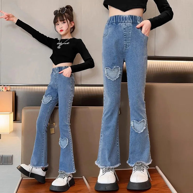 "VETEMENTS" Vêtements pour enfants, pantalons filles, jeans en Denim