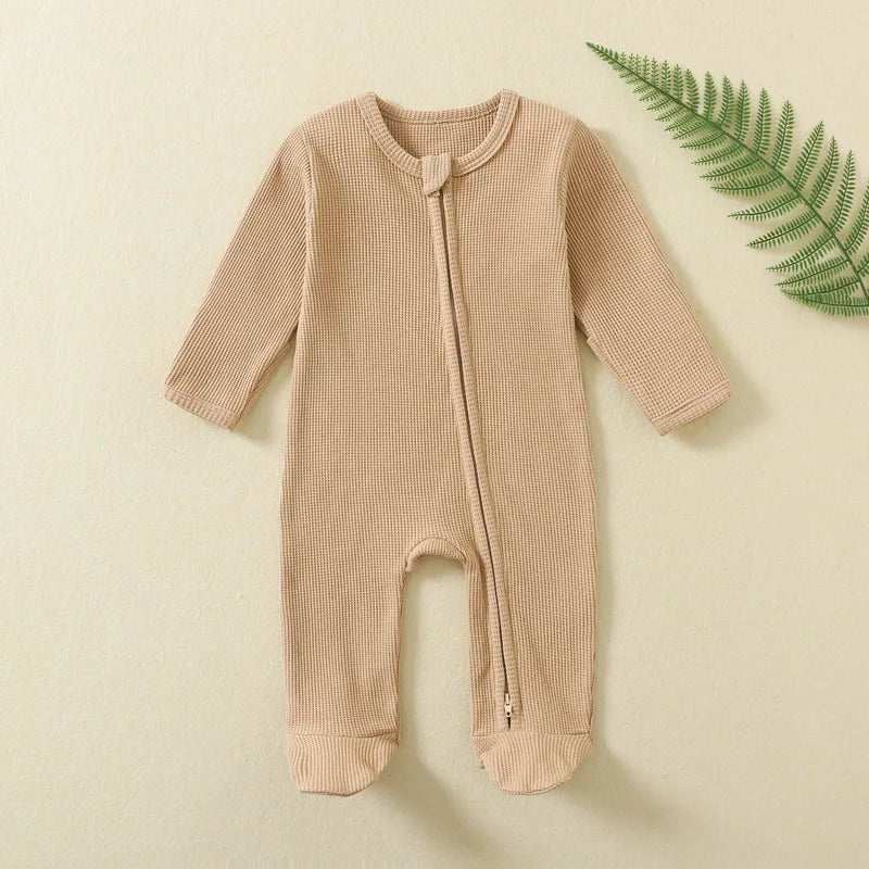 "COMBINAISON" Body en coton nouveau-né bébé, combishorts une pièce doux et uni
