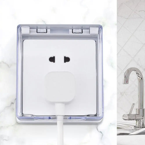 "ACCESSOIRE" Protection de prise Baby Safety 86, cache-prise électrique étanche, pour la sécurité des enfants