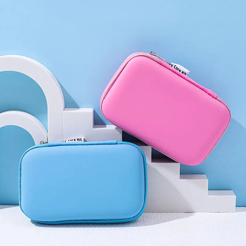 "ACCESSOIRE" Nouveau-né 8 pièces/ensemble bébé soins de santé ongles cheveux thermomètre toilettage brosse Kit soins bébé essentiels nouveau-né matériel sécurité