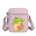 Capibara Crossbody Bag Kids Kawaii Capybara Shoulder Bag Girls Boys Travel Messenger Pouch New Outdoor Sport Purse Children Gift