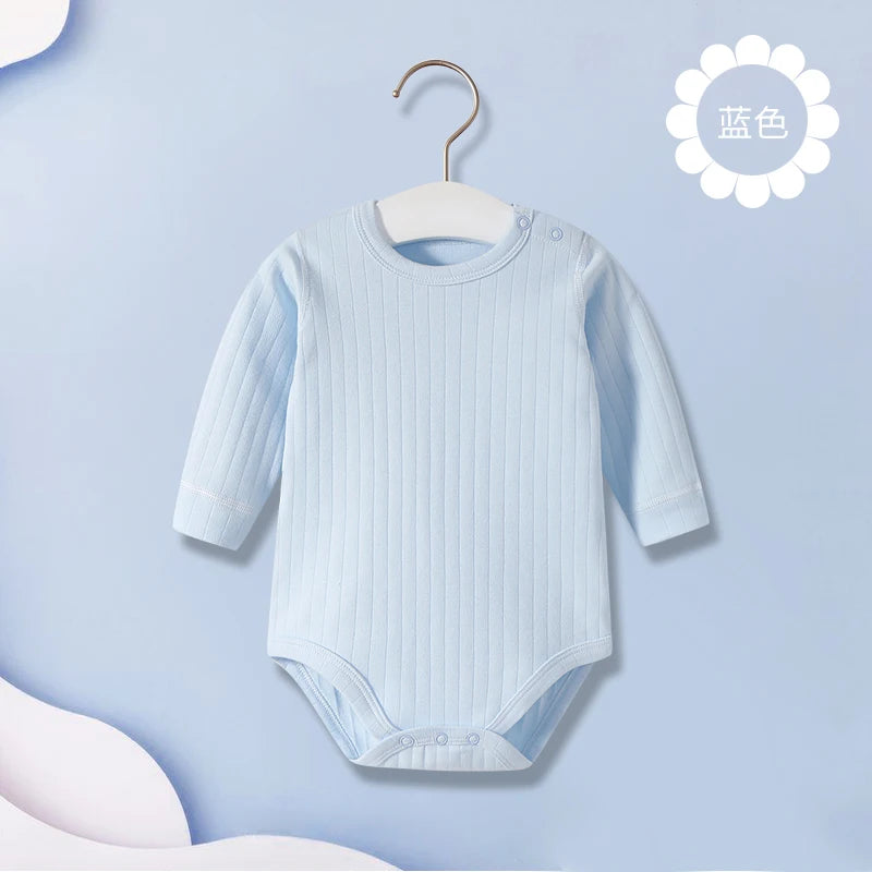 "COMBINAISON" Barboteuse en Coton Doux à Manches pour Bébé de 0 à 24 Mois