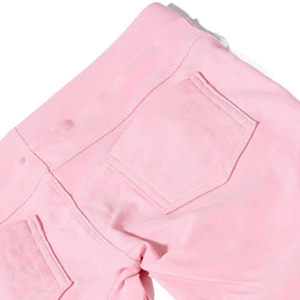 "VETEMENTS" Pantalons crayon pour filles de 3 à 12 ans, couleurs acidulées style leggings élastiques
