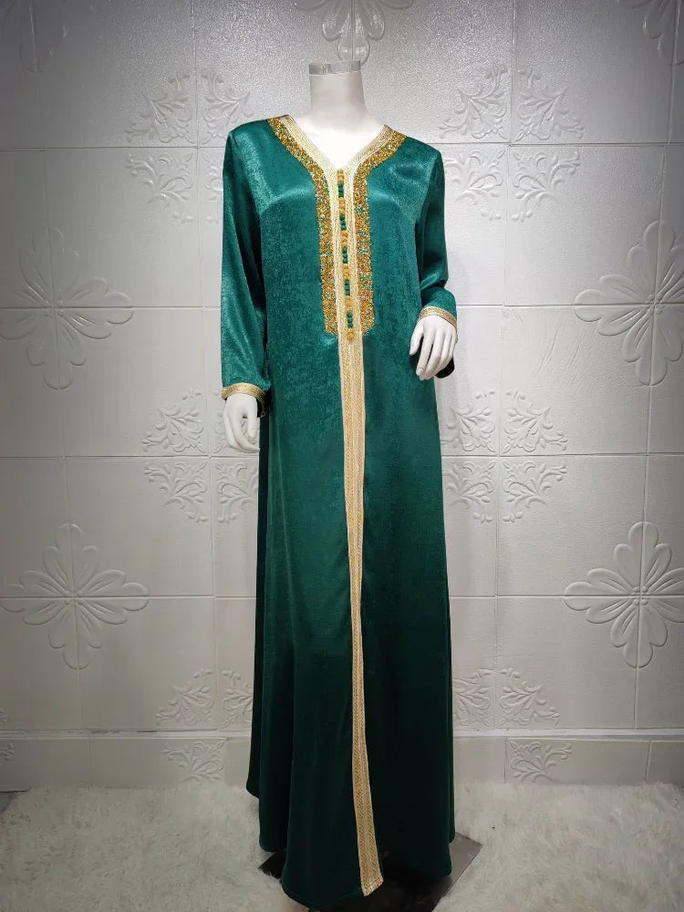 "SPECIAL RAMADAN" Robe Hijab musulmane pour femmes, Eid Ramadan, Abayas Mubarak, Abaya Dubai, Jalabiya, Caftan Marocain, Robe de soirée turque, Vêtements Islamiques