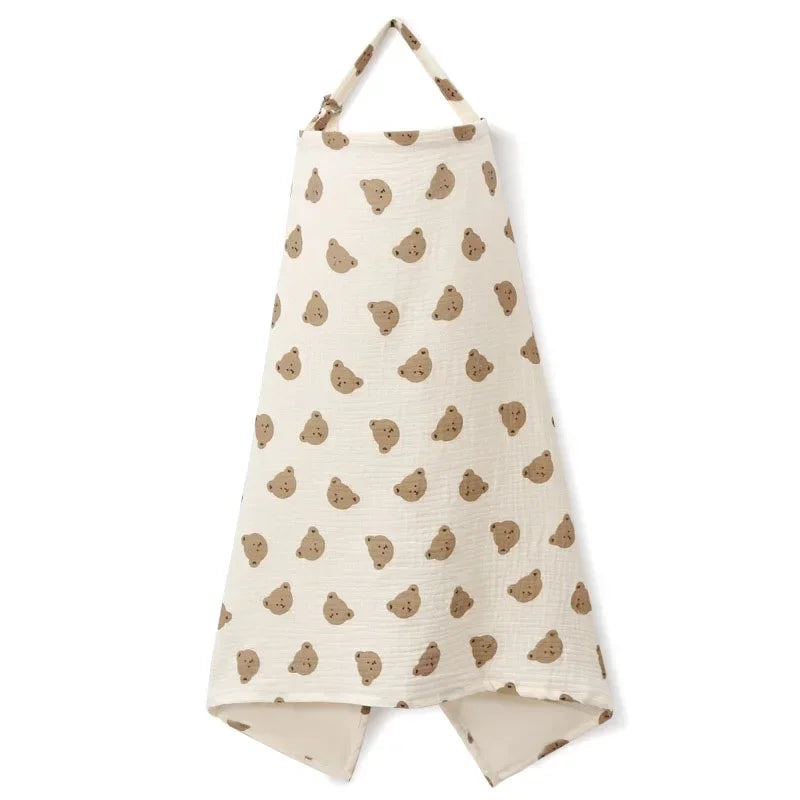 "ACCESSOIRE" Couverture d'allaitement en coton pour mère, couverture d'allaitement pour bébé, confidentialité réglable, tablier d'allaitement, couverture de poussette