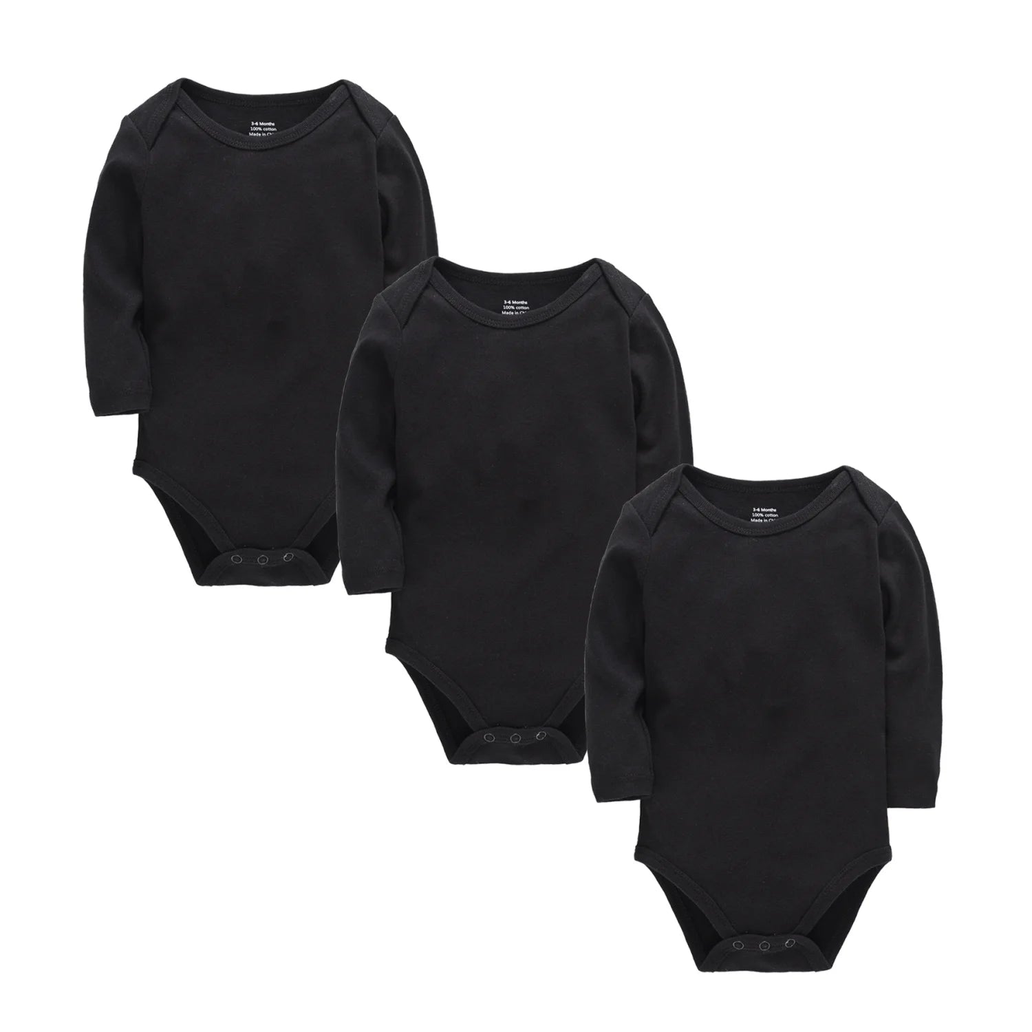 "COMNINAISON" Lots Body bébé unisexe, combinaison une pièce en coton doux à manches longues