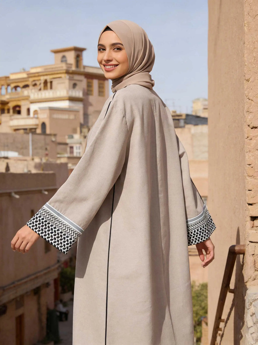 "SPECIAL RAMADAN" Elegant abayas for Muslim women from the Middle East, cardigan style, luxury dress; 2026 Ramadan Gorgeous Muslim Middle East Abayas Women Elegant Cardigan Fashion Robe Dubai Luxury Eid Islam Long Dress