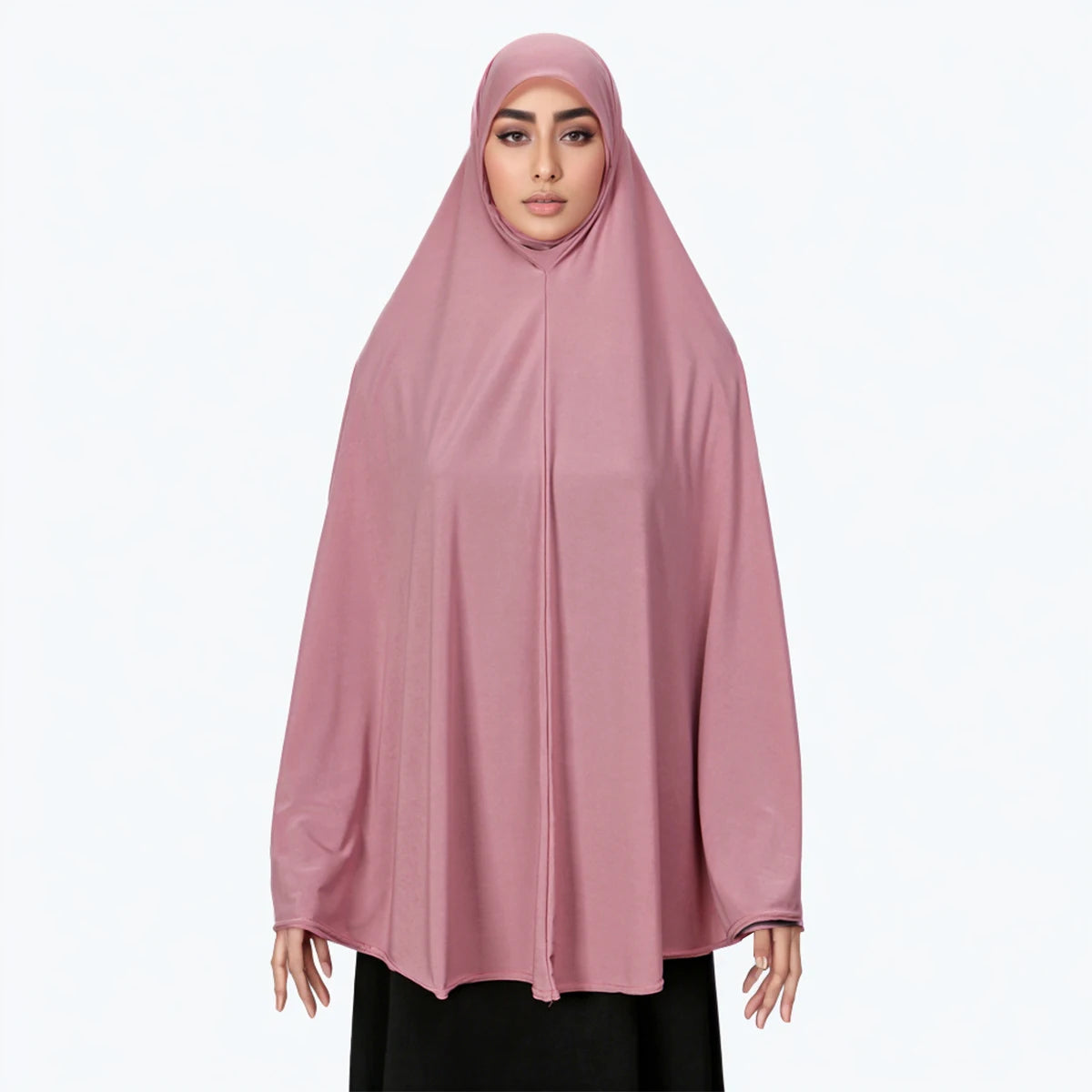 "SPECIAL RAMADAN" Abayas pour femmes musulmanes, couverture complète, Hijab intérieur en coton de qualité supérieure, Hijab en chanvre, robe de prière du Ramadan