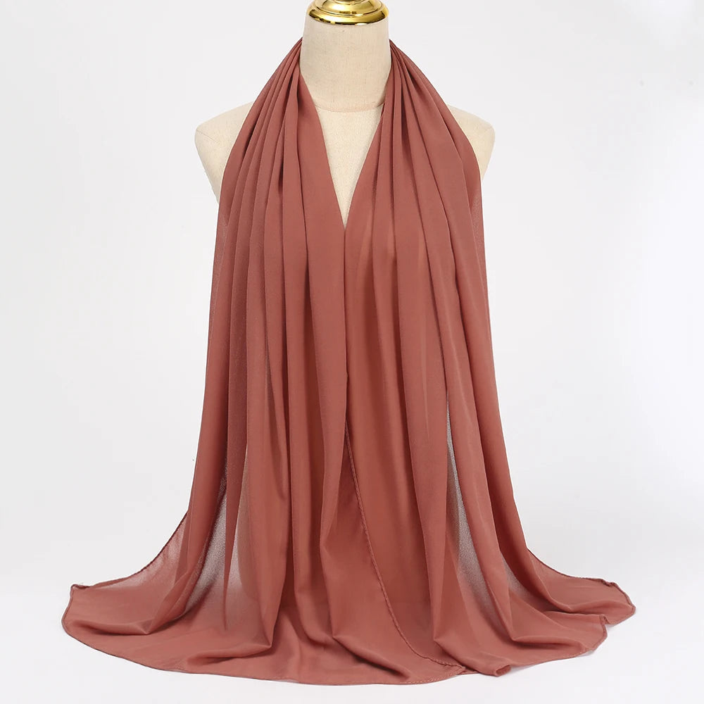 "SPECIAL RAMADAN" Foulard Hijab en mousseline de soie pour Femme, voile musulman ramadan ,hijab femme musulman,foulard musulmane pour femme, foulard mousseline en Jersey doux de haute qualité hijab islam voile femme musulman