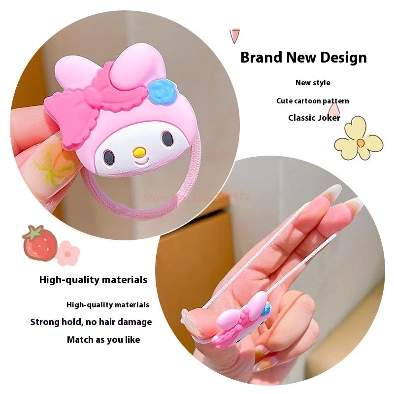 16pcs 20pcs Kulomi Authentic Cartoon Hair Clips Children'S Hair Accessories Cute Headdress Bow Hair Clips Headband Girl Gift