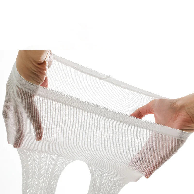 Lawadka 2-10Years Tights for Girls Summer Mesh Thin Children's  Pantyhose Fashion Soft Baby Girl Tights Cotton Kids Stockings