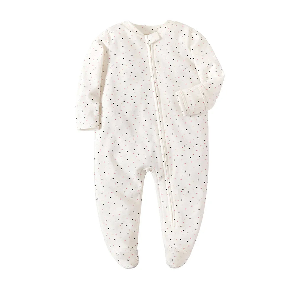 "COMBINAISON" Barboteuse en coton pour bébés, garçons et filles, combinaison avec fermeture éclaire