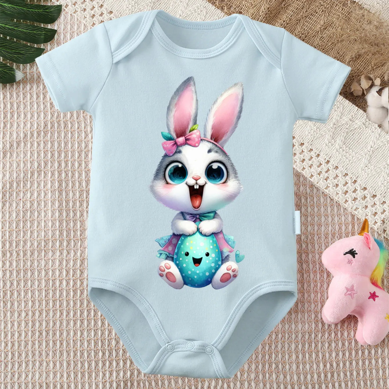"COMBINAISON" Body 100% coton, imprimé, vêtements confortables pour bébé de 0 à 12 mois