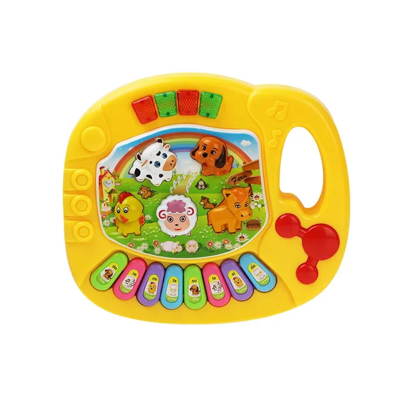 "JOUET" Jeu de piano éducatif pour enfants avec sons d'animaux, lumières clignotantes