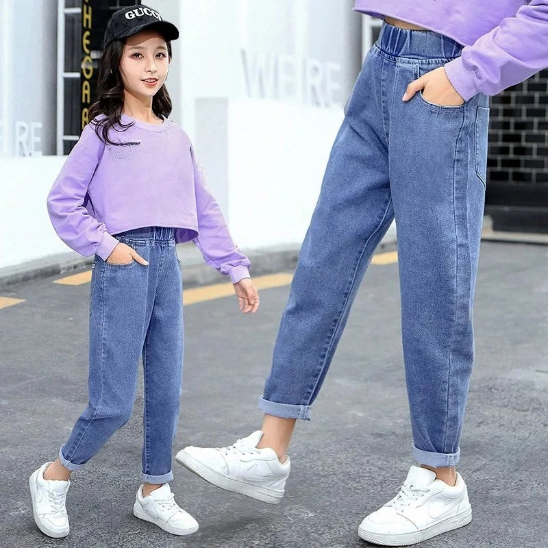 "VETEMENTS" Vêtements pour enfants, pantalons filles, jeans en Denim