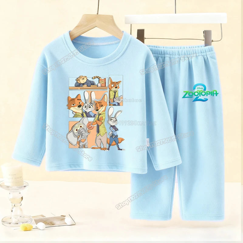 "VETEMENTS" Zootopia 2,  Pyjamas 2 pièces ensemble enfants garçons/filles
