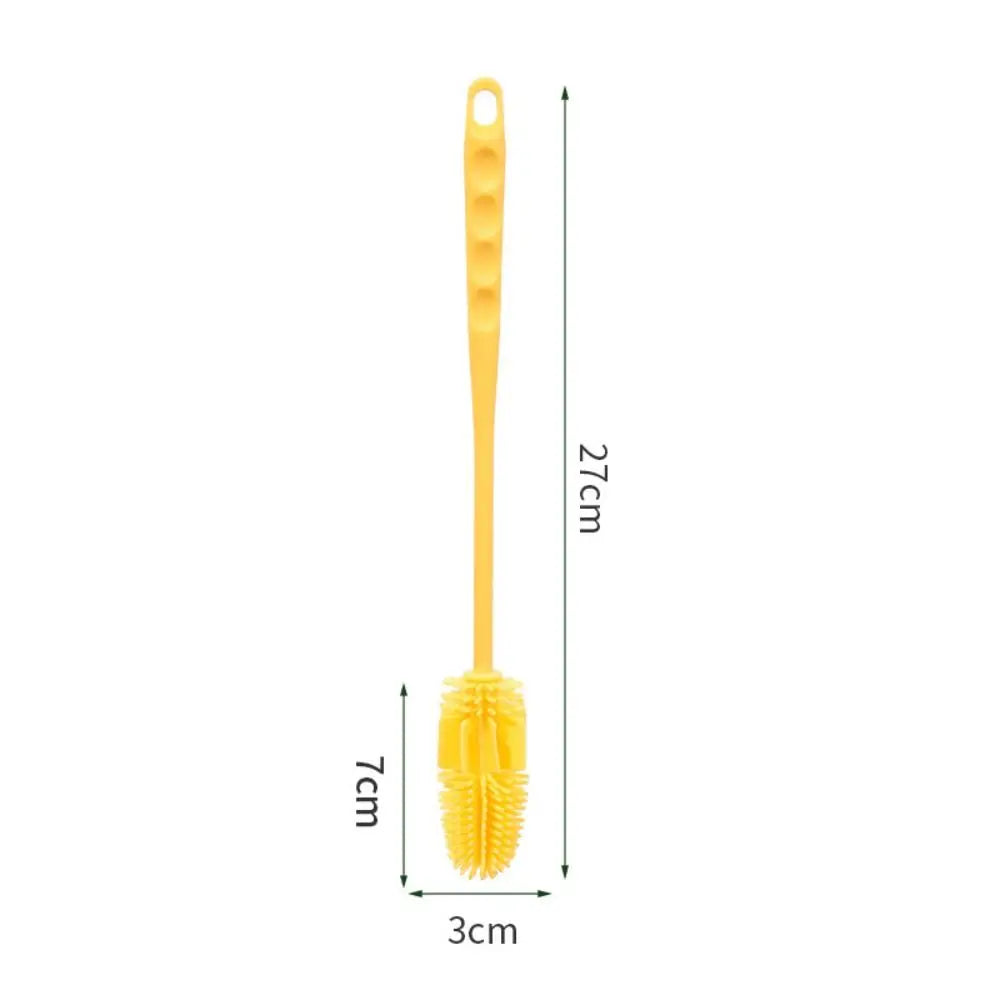 High Quality Long Handle Sponge Brushes Portable 360 Degree Cup Brush Household Multifunctional Bottle Brush