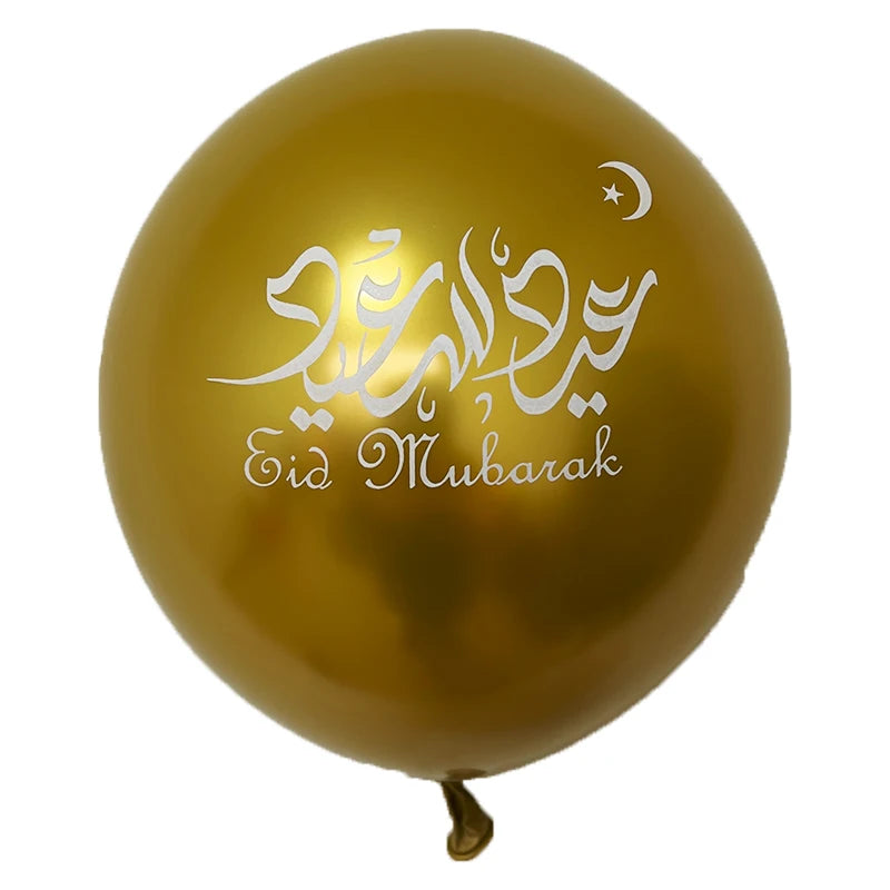 "SPECIAL RAMADAN" 10 pièces Eid Mubarak ballon en Latex Ramadan Kareem décoration Air Globos Ramadan Mubarak musulman islamique Festival fête fournitures 2024