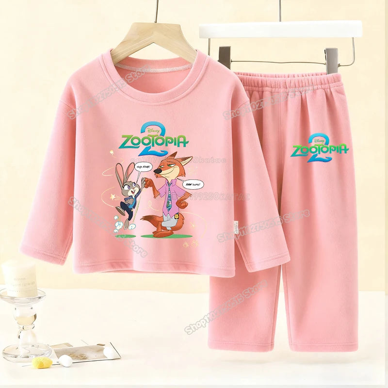 "VETEMENTS" Zootopia 2,  Pyjamas 2 pièces ensemble enfants garçons/filles