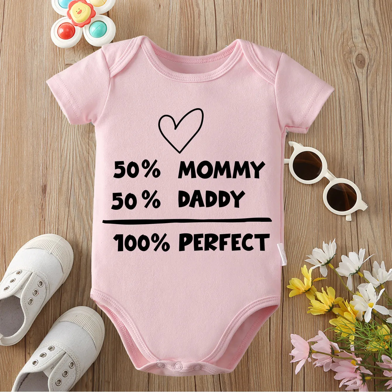 "COMBINAISON" 100% coton Onesie tissus imprimé, body confortable pour bébé 0 à 12 mois