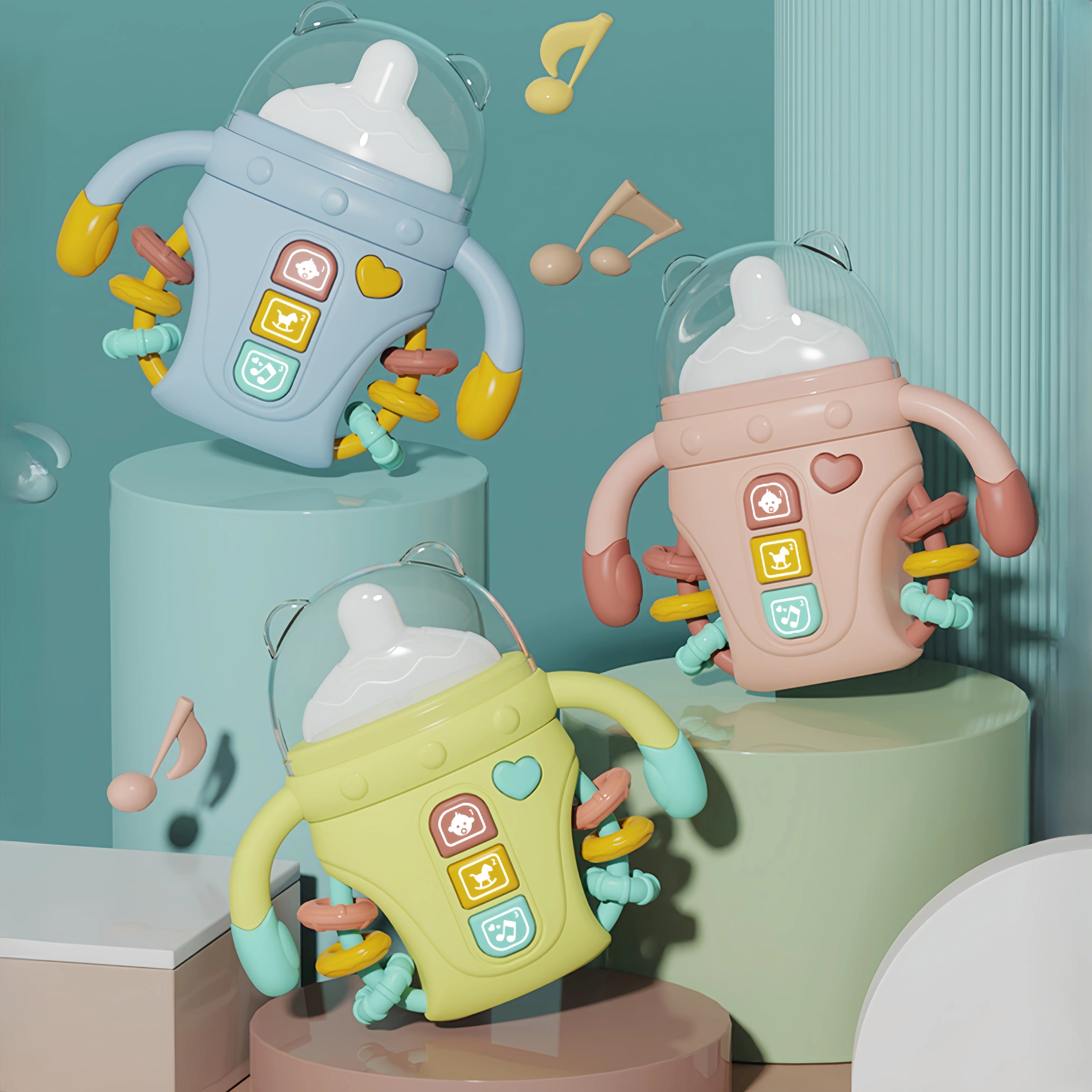 "JOUET" Jouets électroniques en forme de biberon, adaptés aux bébés de plus de 18 mois