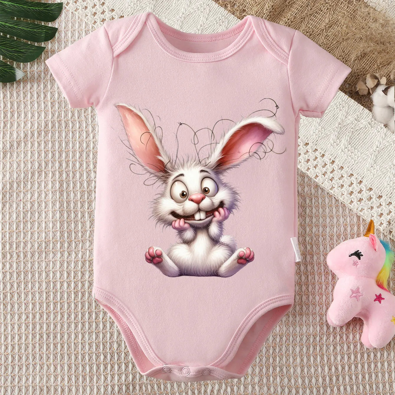 "COMBINAISON" Body 100% coton, imprimé, vêtements confortables pour bébé de 0 à 12 mois