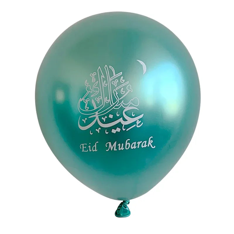 "SPECIAL RAMADAN" 10 pièces Eid Mubarak ballon en Latex Ramadan Kareem décoration Air Globos Ramadan Mubarak musulman islamique Festival fête fournitures 2024
