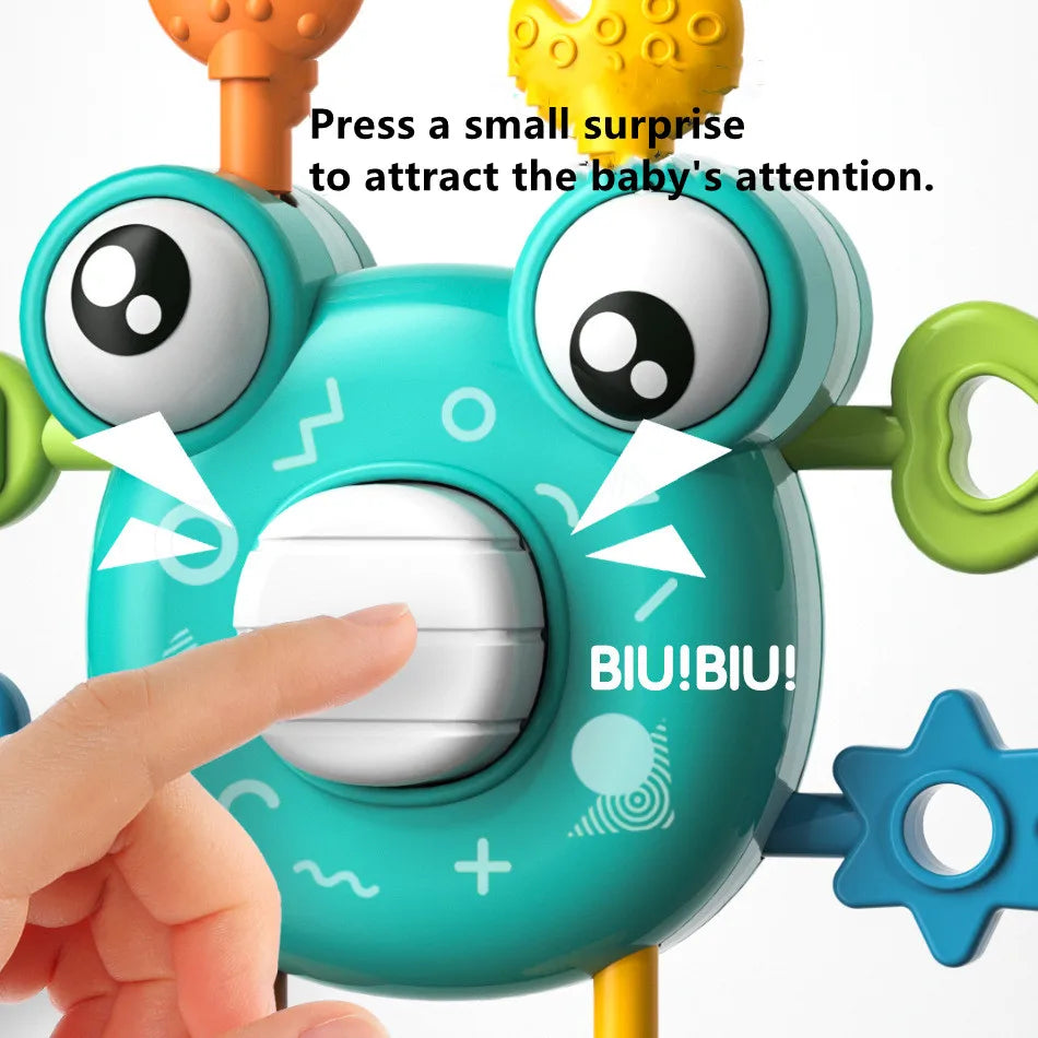 New Fun Baby Finger Exercise Game Newborn Baby Rattles Mobiles Hanging Bell Early Education Toys 0-24 Months For Children Gifts