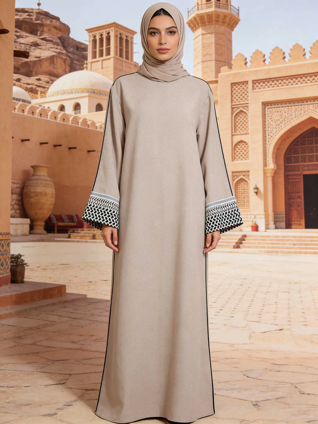 "SPECIAL RAMADAN" Elegant abayas for Muslim women from the Middle East, cardigan style, luxury dress; 2026 Ramadan Gorgeous Muslim Middle East Abayas Women Elegant Cardigan Fashion Robe Dubai Luxury Eid Islam Long Dress