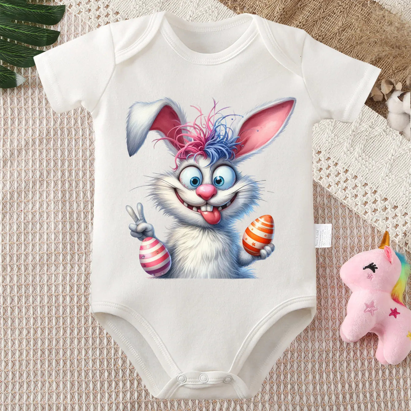 "COMBINAISON" Body 100% coton, imprimé, vêtements confortables pour bébé de 0 à 12 mois