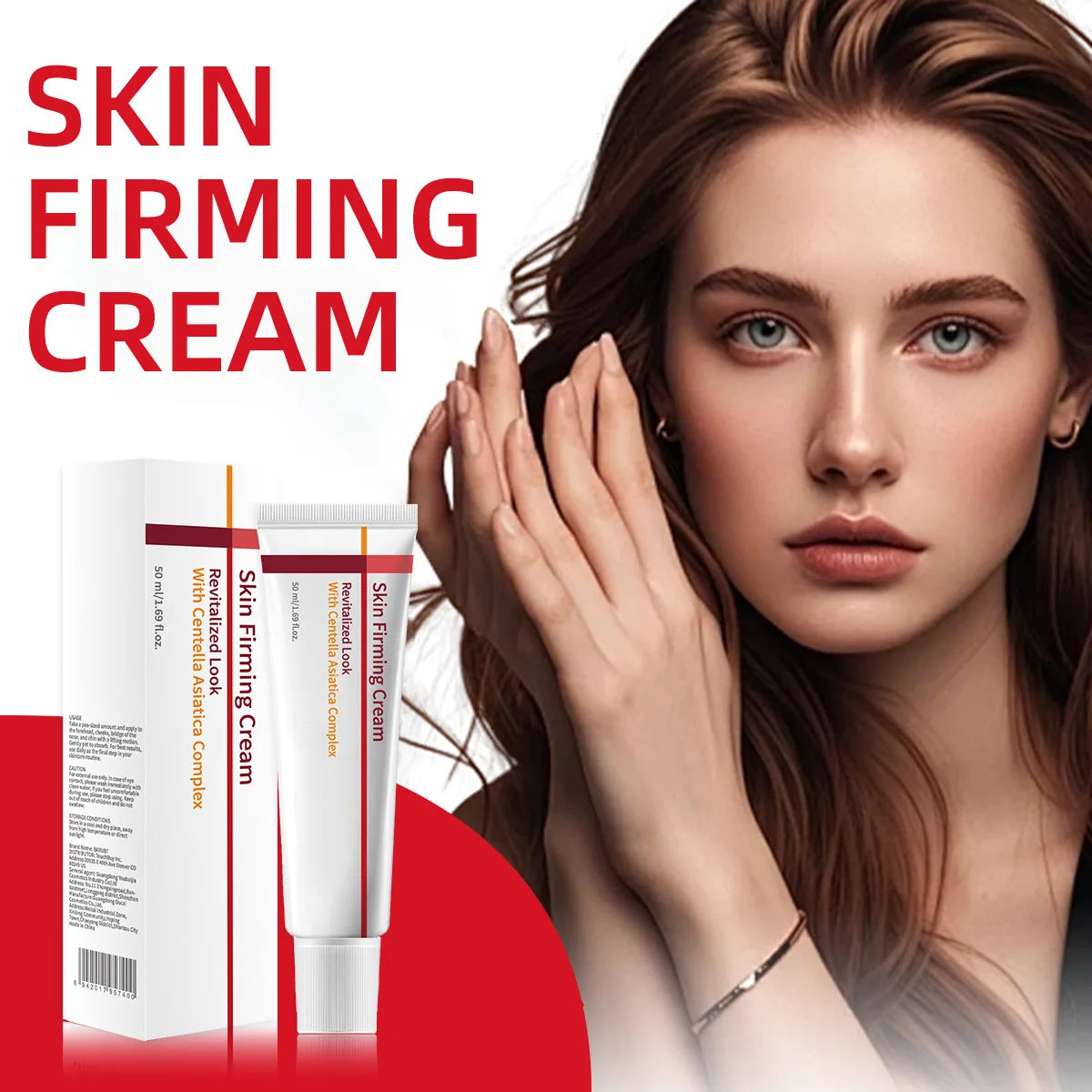 "SOIN" Crème nourrissante à absorption rapide Madeca Cream Time Reverse Advanced, hydrate, réduit les rides, anti-âge