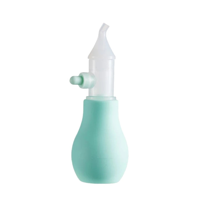 "ACCESSOIRE" Aspirateur Nasal en Silicone pour bébé, pompe d'aspiration, nettoyeur de nez pour enfants, dispositif de nettoyage du nez apaisant, outils de nettoyage Nasal