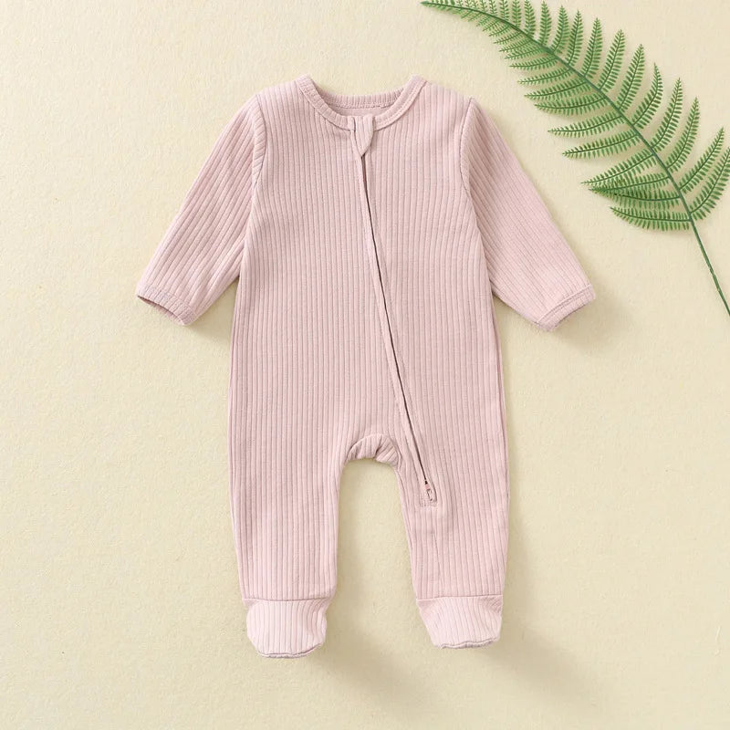 "COMBINAISON" Body en coton nouveau-né bébé, combishorts une pièce doux et uni