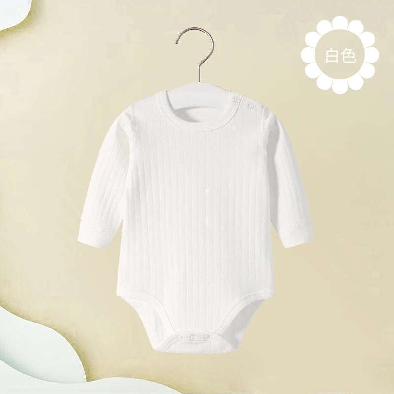 "COMBINAISON" Barboteuse en Coton Doux à Manches pour Bébé de 0 à 24 Mois