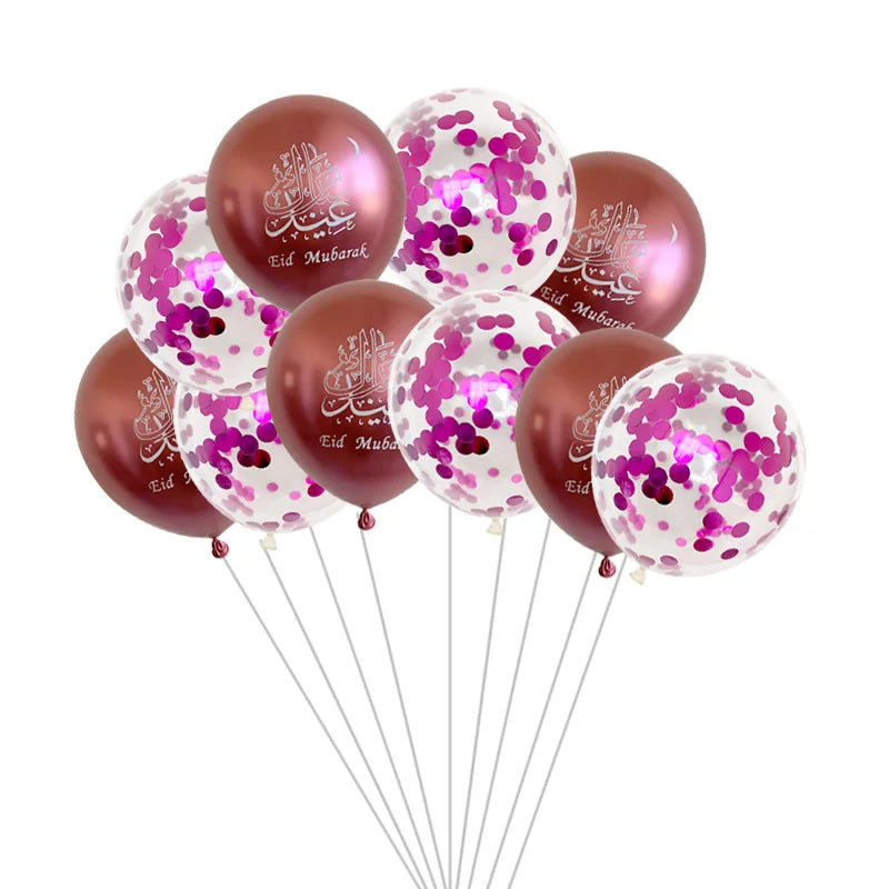 "SPECIAL RAMADAN" 1 ensemble de ballons lune étoile pour musulman EID Mubarak Festival maison bricolage décoration Ramadan Kareem enfants fête d'anniversaire Ballon Globos