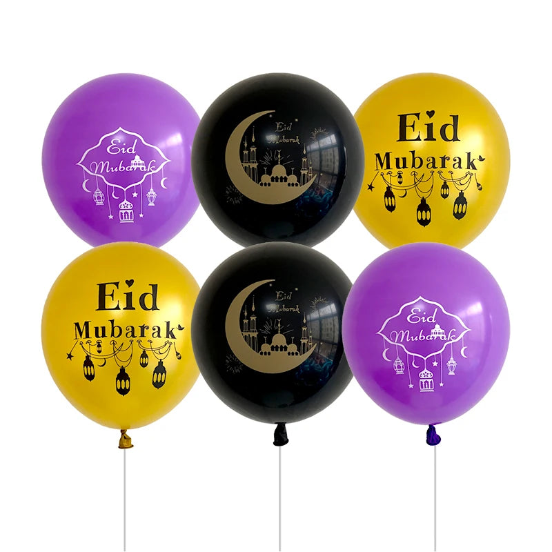 "SPECIAL RAMADAN" 1 ensemble de ballons lune étoile pour musulman EID Mubarak Festival maison bricolage décoration Ramadan Kareem enfants fête d'anniversaire Ballon Globos