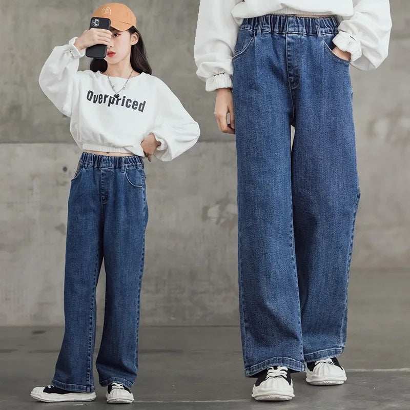 "VETEMENTS" Vêtements pour enfants, pantalons filles, jeans en Denim
